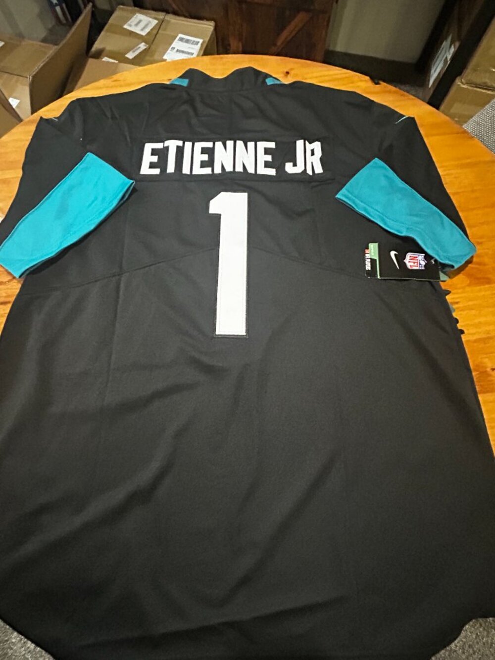 Men's Travis Etienne Jr. #1 Jacksonville Jaguars Jersey Size Large